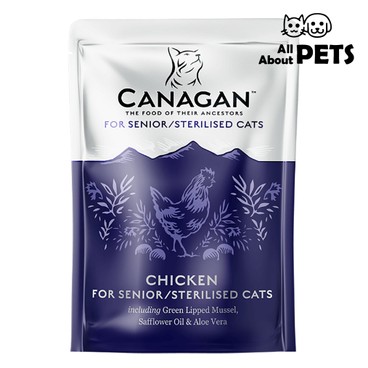 Canagan - Chicken For Senior / Sterilised Cat Pouch Wet Food 85g - PC