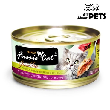 FUSSIE CAT - Premium Tuna W/Chicken (Carton) (24/3 oz)(Fu-Ylc) - PC