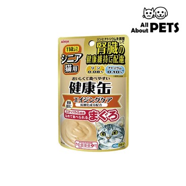 愛喜雅 AIXIA - 健康缶老年護理抗氧化(高齡貓)貓濕糧軟包 40克 - PC