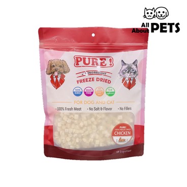 PURE - Ingredient 100% Freeze Dried Chicken For Dog & Cat 300g - PC