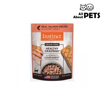 INSTINCT - Grain Free Real Salmon Recipe In Savory Gravy Cat Food 3oz (85g) - PC