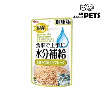 愛喜雅 AIXIA - 健康缶水分補給雞肉肉碎貓濕糧軟包 40克 - PC