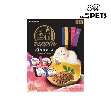 PETLINE - 懷石絕品5種口味全貓配方貓糧 22克x10包 - PC