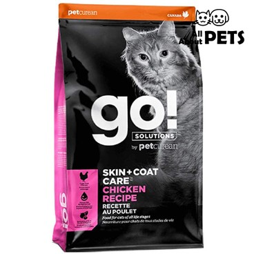 GO! - Solutions™ Skin+Coat Care Chicken Cat Food Recipe 8lb [Exp: 2023-Dec-22] - PC