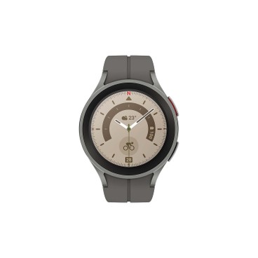 Samsung - Galaxy Watch5 Pro (45mm, BT) Smarwatch- Grey - PC