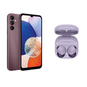 三星 - Galaxy A14 5G(4GB + 64GB)智能手機紅色+Buds2 Pro 真無線藍牙耳機 - PC
