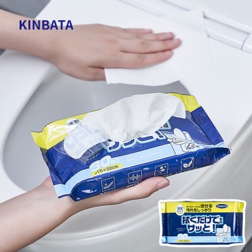 LON10 - 30 toilet cleaning wipes (YAG) - PC