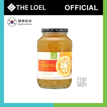 草綠園 - 韓國蜂蜜柚子茶 1kg [熱賣養生茶] 可沖冷暖水/做果醬 (含果肉) - 1