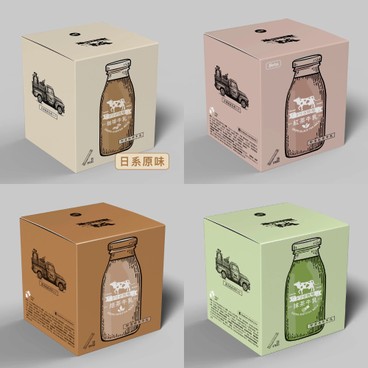 Dripo - Coffee with Hokkaido milk powder: Japanese coffee milk + black tea milk + tea milk + CHAI tea milk - PC