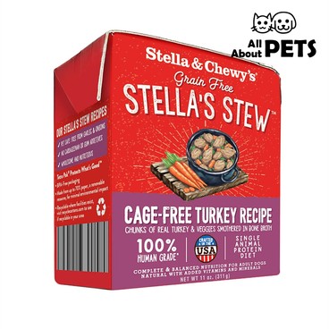 Stella & Chewy's - 慢煮系列狗濕糧慢煮放養火雞肉11oz - PC