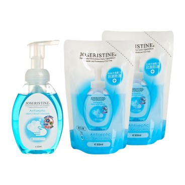 JOSERISTINE BY CHOI FUNG HONG - ANTISEPTIC HAND WASH MOUSSE 1+2 BUNDLE SET - SET