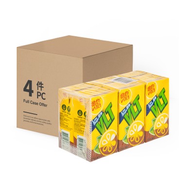 VITA - LEMON TEA-LOW SUGAR - CASE - 250MLX6X4