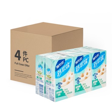 VITASOY 維他奶 - 鈣思寶-高鈣大豆植物固醇-原箱 (新舊包裝隨機發送) - 250MLX6X4