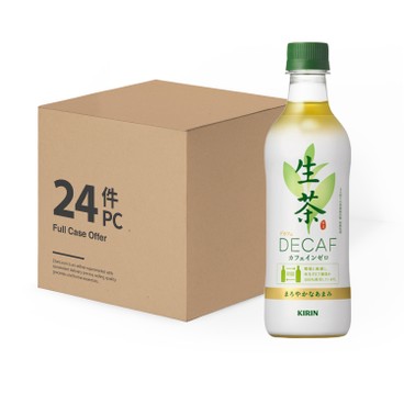 麒麟 - 生茶-不含咖啡因-原箱 (新舊包裝隨機發送) - 430MLX24