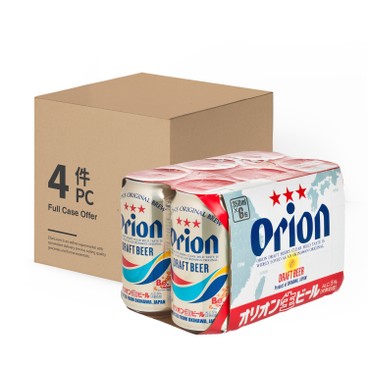 ORION - 生啤-原箱 - 350MLX6X4