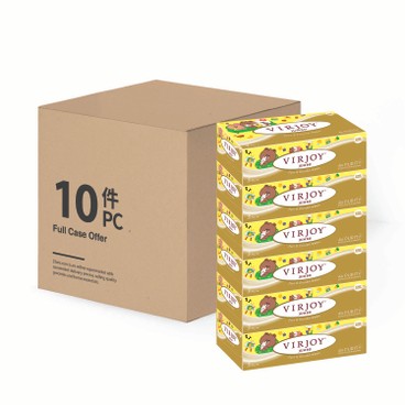 唯潔雅 - 珍寶系列-三層盒裝面紙 -原箱 - 6'SX10