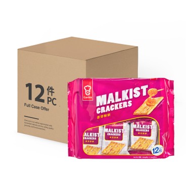 GARDEN - MALKIST CRACKERS-CASE OFFER - 27GX12