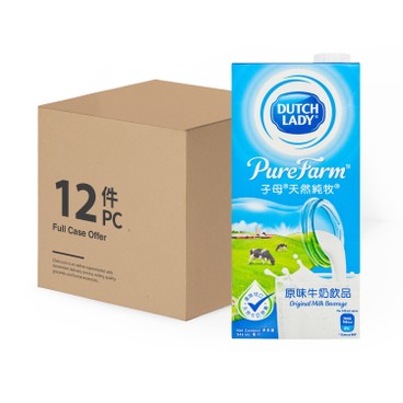 子母 - 天然純牧原味牛奶飲品 - 原箱 - 946MLX12