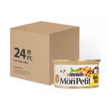 MON PETIT - REGULAR DELIGHT GRLD CHKN - CASE - 85GX24