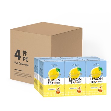 MEKO - LEMON TEA-FULL CASE - 250MLX6X4