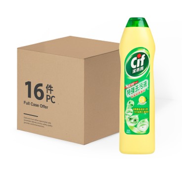 CIF - CREAM CLEANSER-LEMON FRESH-CASE OFFER - 500MLX16