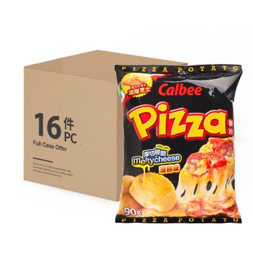 CALBEE - PIZZA CHIPS - CASE OFFER - 90GX16