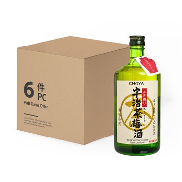 CHOYA 蝶矢 - 宇治茶梅酒-原箱