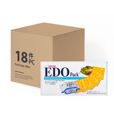 EDO PACK - 原味餅乾-原箱 - 172GX18