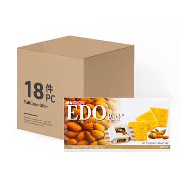 EDO PACK - 杏仁餅-原箱 - 133GX18