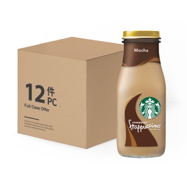 STARBUCKS 星巴克 - 星冰樂-朱古力咖啡味-原箱 - 281MLX12