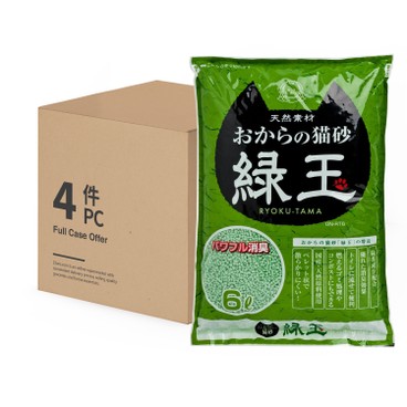 HITACHI - TOFU CAT LITTER- EMERALD CASE - 6LX4