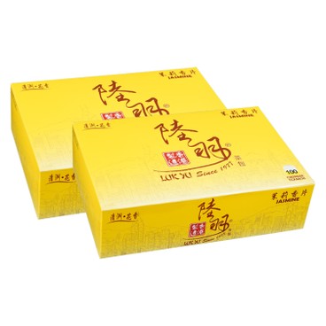 LUK YU - CHINESE TEABAGS-JASMINE - 100'SX2