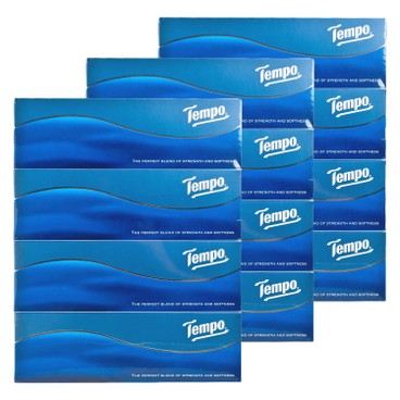 TEMPO - 盒裝紙巾-無味 - 3件裝 - 4'SX3