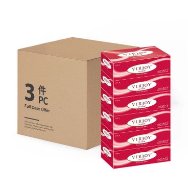 VIRJOY - CLASSIC FACIAL BOX TISSUE 3'S (POKEMON RANDOM DELIVERY) - 6'SX3