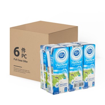 DUTCH LADY - ORIGINAL MILK BEVERAGE - CASE OFFER - 225MLX6X6