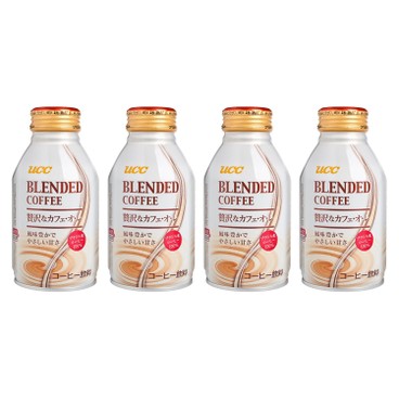 UCC - BLENDED COFFEE-SMOOTH - 260MLX4