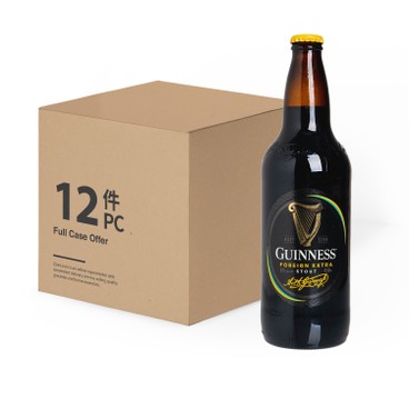 GUINNESS 健力士 (平行進口) - 黑啤 (大樽裝) - 原箱 - 650MLX12