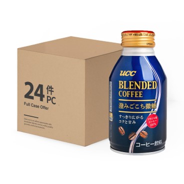 UCC - BLENDED COFFEE-LOW SUGAR - FULL CASE - 260MLX24