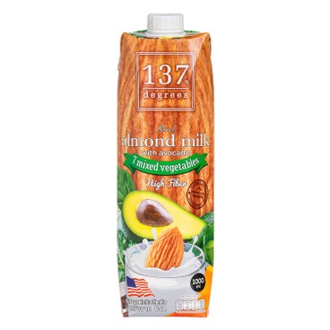 137 DEGREES - ALMOND MILK-AVOCADO - 1LX3