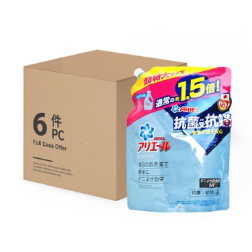 ARIEL - 超濃縮抗菌抗蟎洗衣液 - 1360GX6