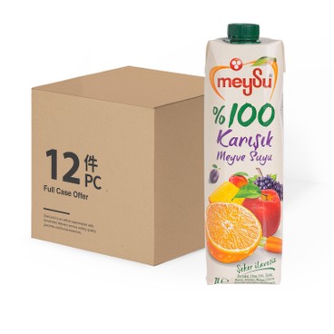 MEYSU - 100% FRUITMIX JUICE - CASE OFFER - 1LX12