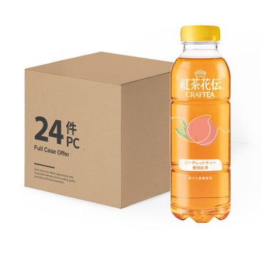 Kochakaden™ - CRAFTEA™ PEACH TEA-CASE OFFER - 500MLX24