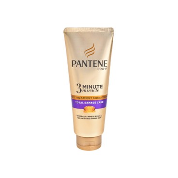 PANTENE - 3 MINUTE MIRACLE TREATMENT CONDITIONER-TOTAL DAMAGE CARE-3PC - 180MLX3