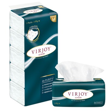 VIRJOY - 3-Ply Softpack Facial Tissues-Original-3PC - 5'SX3