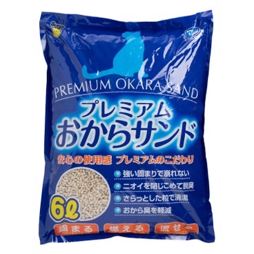 SUPER CAT - Premium Okara Sand-FULL CASE - 6LX7