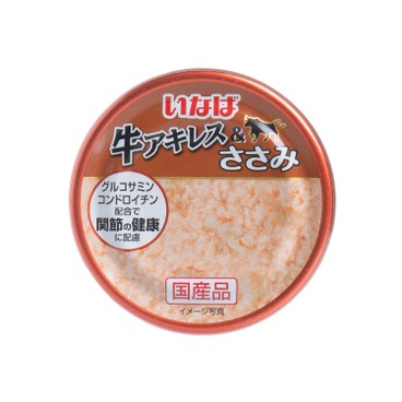 INABA - Beef and chicken canned for dogs-6PC - 85GX6