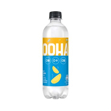 OOHA - YUZU & SEA SALT FLAVORED SPARKLING - 500MLX3