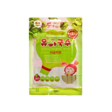 CHEEKI MONKI - BABY NOODLES-SPINACH-1PC - 150GX1