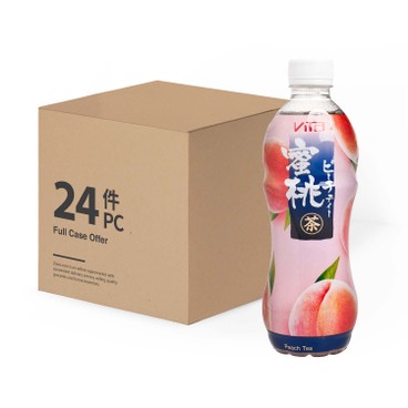 VITA - JAPANESE STYLE PEACH TEA DRINK - CASE OFFER - 500MLX24