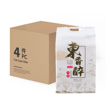 DONG XIANG ZUI - CHINESE WHITE RICE - CASE OFFER - 5KG X 4'S